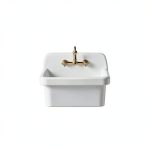 ELLAI Ceramic Farmhouse Sink Wall Mounted Laundry Utility-0