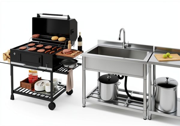 GGW Stainless Steel Utility Sink Large Industrial-2