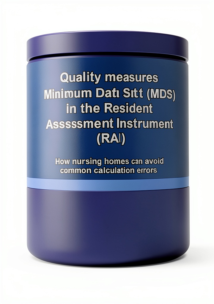 Kindle book cover showing MDS guide for nursing coordinators