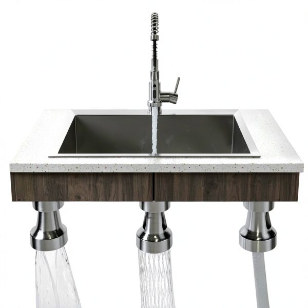 Lordear Stainless Steel Laundry Sink Drop In Utility Sink-3
