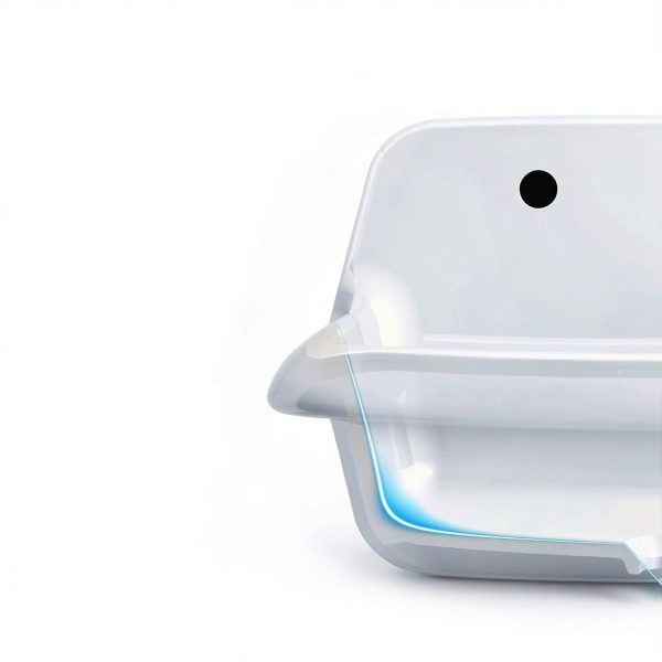 ELLAI Ceramic Farmhouse Sink Wall Mounted Utility Laundry-7