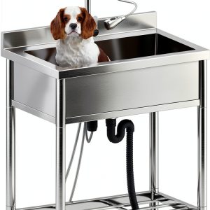GGW Stainless Steel Utility Sink Large Industrial-0
