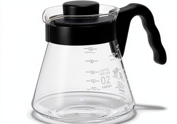 Hario Black Glass Coffee Server Japanese Design-0