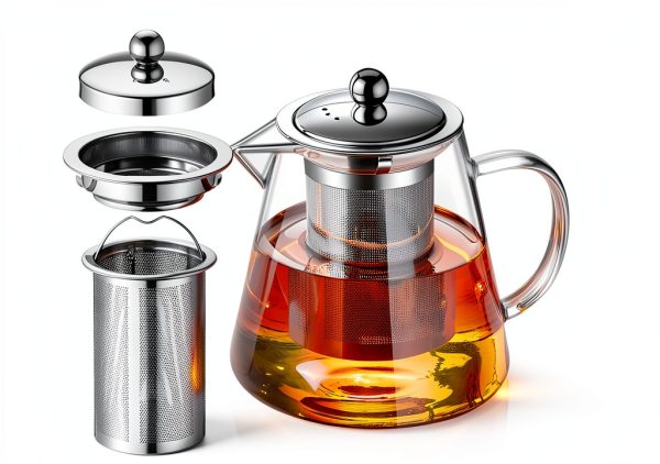 TMOST Borosilicate Glass Teapot 43oz Stovetop-2