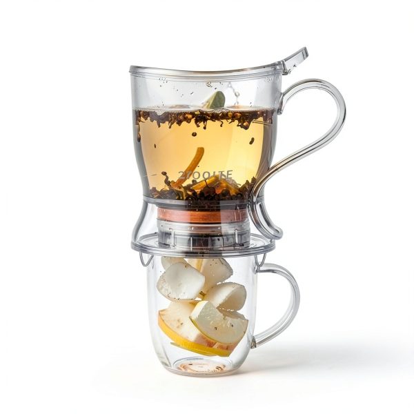 GROSCHE Tritan Teapot Black 17.7 fl oz Kitchen-1