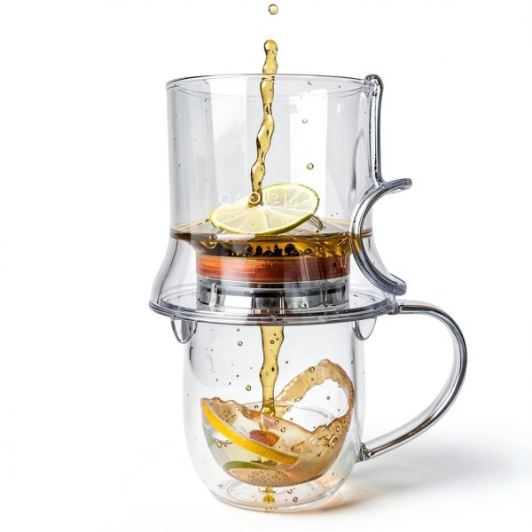 GROSCHE Tritan Teapot Black 17.7 fl oz Kitchen-3