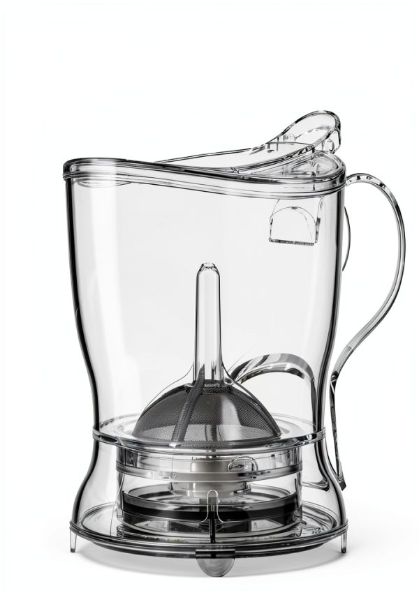 GROSCHE Tritan Teapot Black 17.7 fl oz Kitchen-5