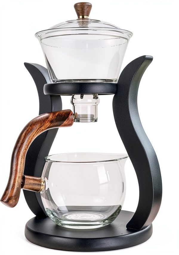 RORA Wooden Teapot Set Kitchen Dining Essentials-3