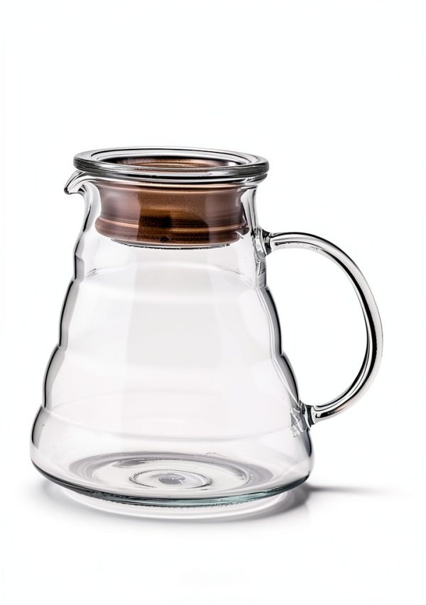 HIWARE Glass Coffee Server 600ml Clear-2