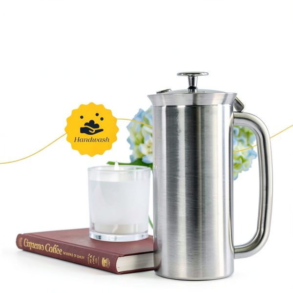Espro P7 French Press Stainless Steel Coffee Maker-7