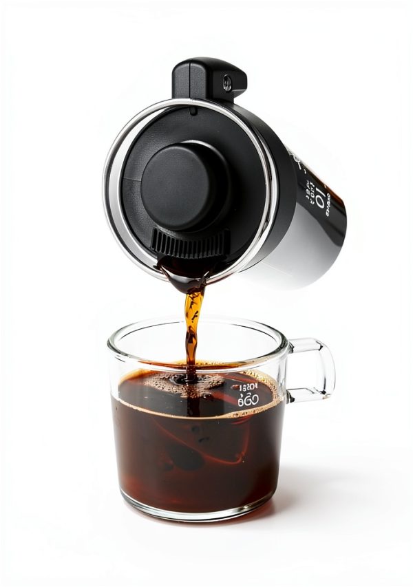 Hario Black Glass Coffee Server Japanese Design-5