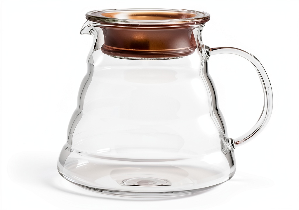 HIWARE Glass Coffee Server 600ml Clear