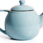 Sweese Porcelain Teapot 27oz with Infuser Navy Color-0