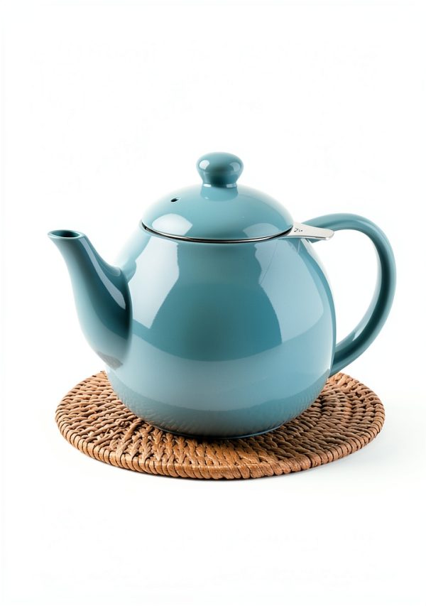 Sweese Porcelain Teapot 27oz with Infuser Navy Color-1