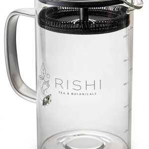 Rishi Tea Simple Brew Borosilicate Glass Teapot 20 Fl Oz with Lid-0
