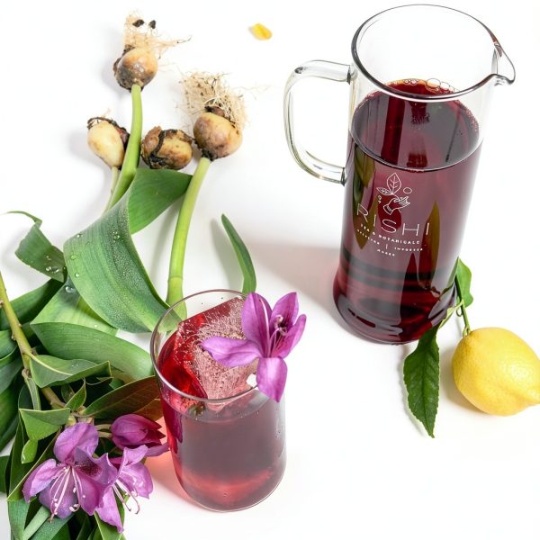Rishi Tea Simple Brew Borosilicate Teapot 34 Fl Oz with Strainer-2
