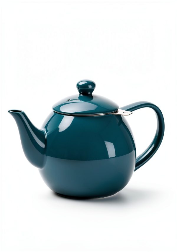 Sweese Porcelain Teapot 27oz with Infuser Steel Blue-5