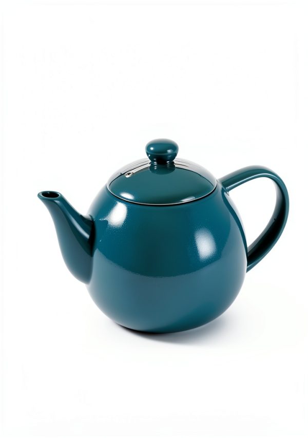 Sweese Porcelain Teapot 27oz with Infuser Steel Blue-2