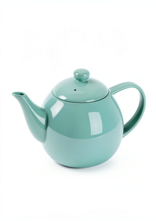 Sweese Mint Green 27oz Porcelain Teapot with Stainless Steel Infuser-2