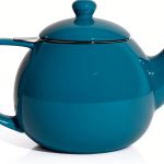 Sweese Porcelain Teapot 27oz with Infuser Steel Blue-0