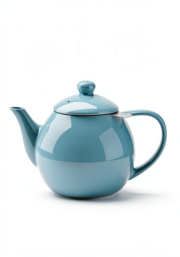 Sweese Porcelain Teapot 27oz with Infuser Navy Color-5