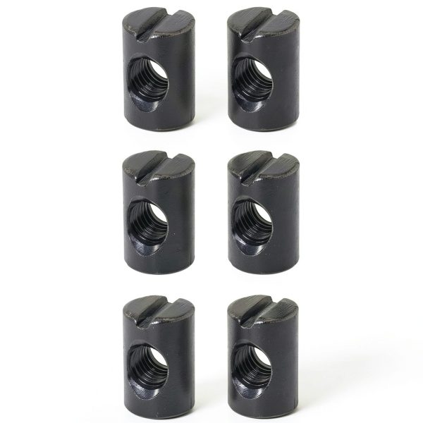 One Piece Slotted Hammer Barrel Nut M6x15mm FMHXG High‑Strength Steel-0