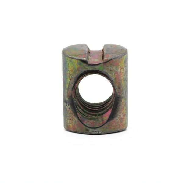 Guifeng Monogrammed Barrel Nuts 10x12.5mm Zinc Plated Slotted Pins-1