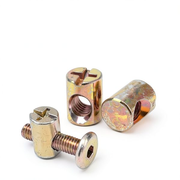 4 PCS M6 Spring Loaded Barrel Nuts GZYTMYGS Slotted for Part 100514-4