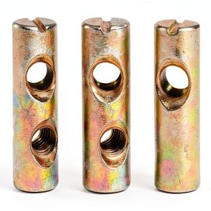 Hilitchi M6 Pozidriv Slotted Barrel Nuts 20pcs 20mm for Assembly-0