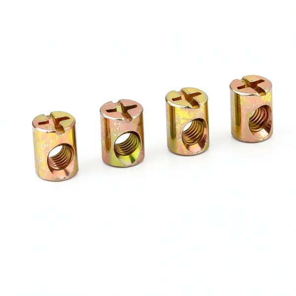 4 PCS M6 Spring Loaded Barrel Nuts GZYTMYGS Slotted for Part 100514-6
