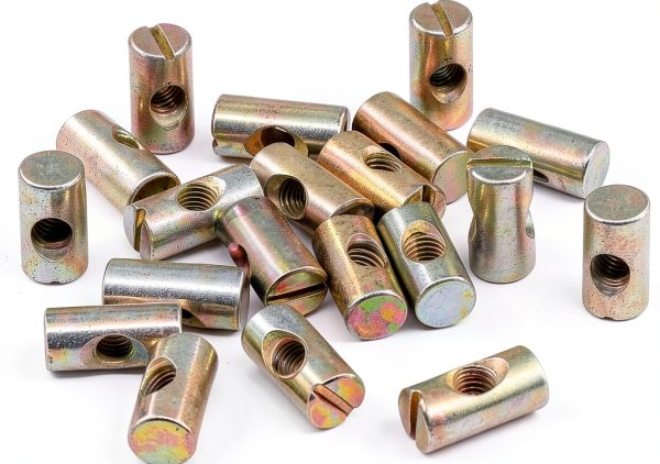 Hilitchi M6 Pozidriv Slotted Barrel Nuts 20pcs 20mm for Assembly-6